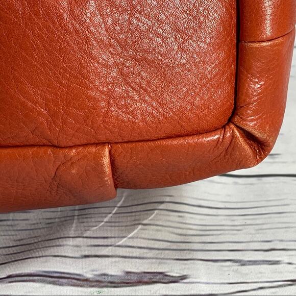 Coach hobo orange Madison Isabelle Leather shoulder - Picture 9 of 16